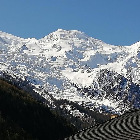 Studio With Balcony, Mt Blanc View, Parking, Center Of Chamonix Exteriör bild