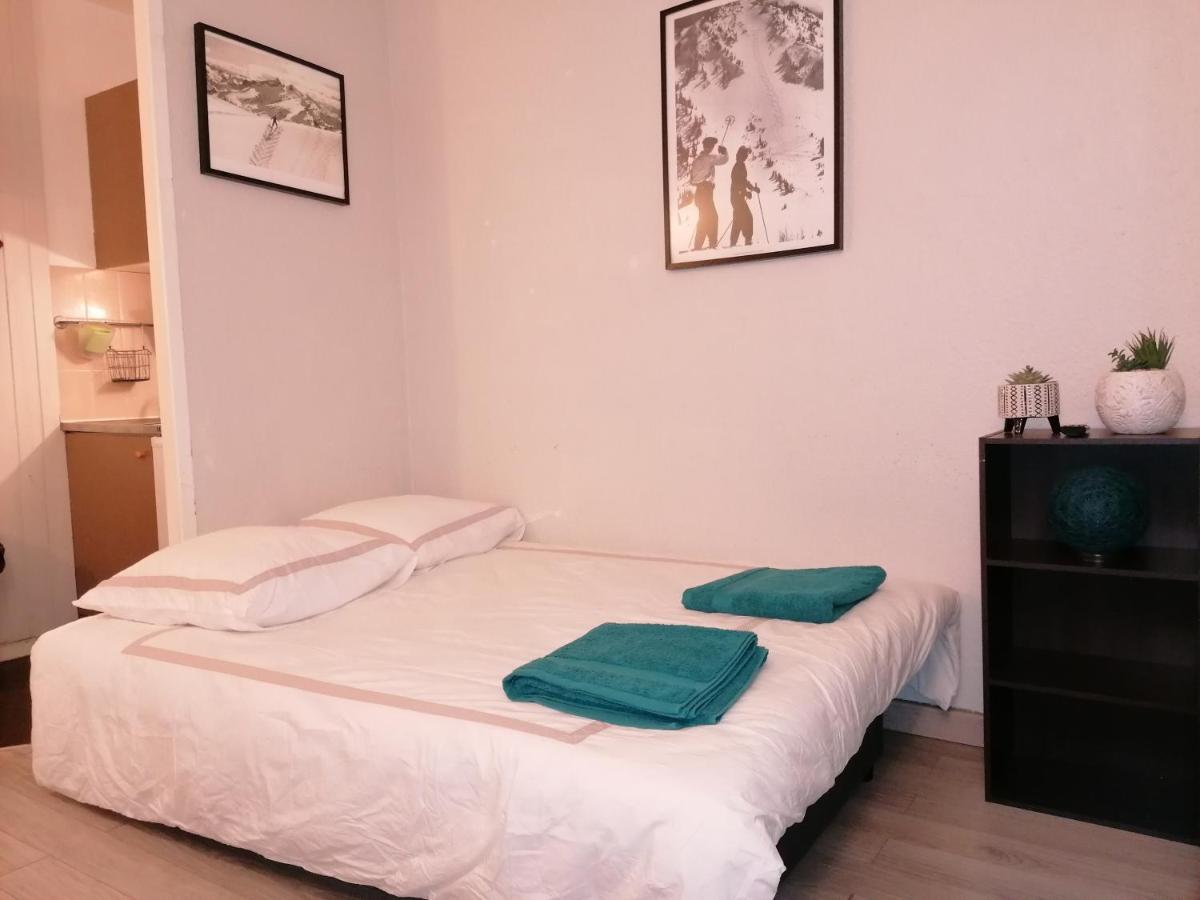 Studio With Balcony, Mt Blanc View, Parking, Center Of Chamonix Exteriör bild