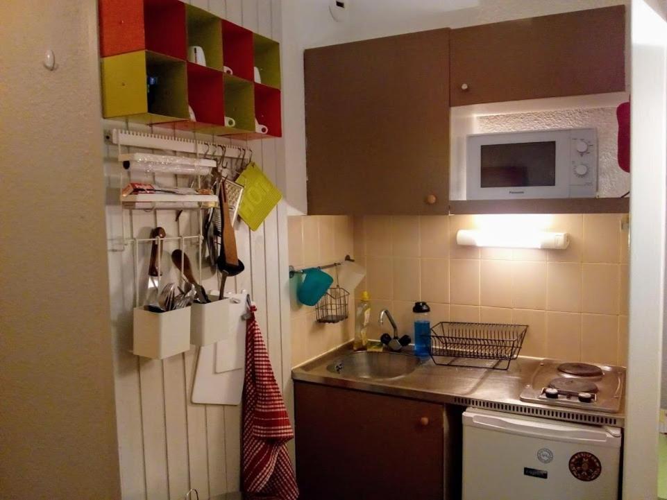 Studio With Balcony, Mt Blanc View, Parking, Center Of Chamonix Exteriör bild